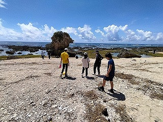 ほろほろ海岸散策